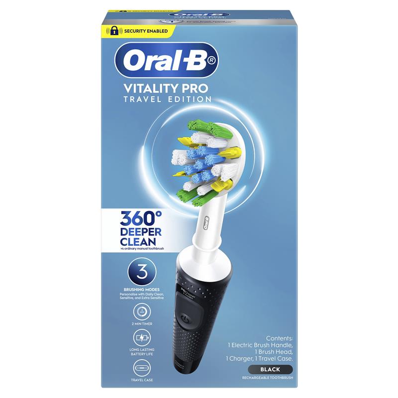 Oral-B Vitality Pro Deep Clean Electric Toothbrush with Travel Case