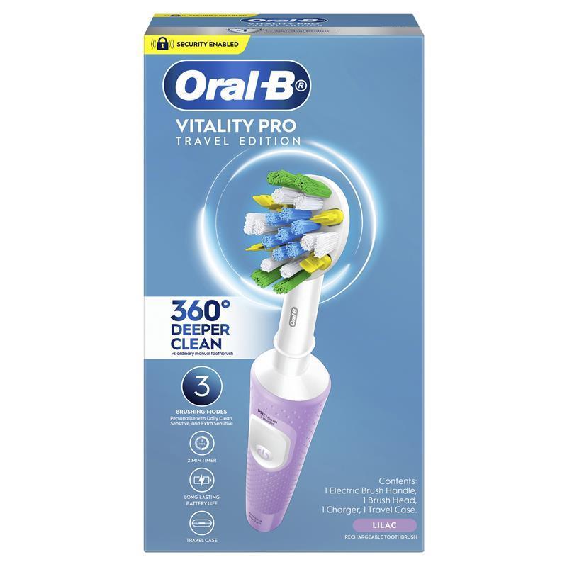 Oral-B Vitality Pro Deep Clean Electric Toothbrush with Travel Case