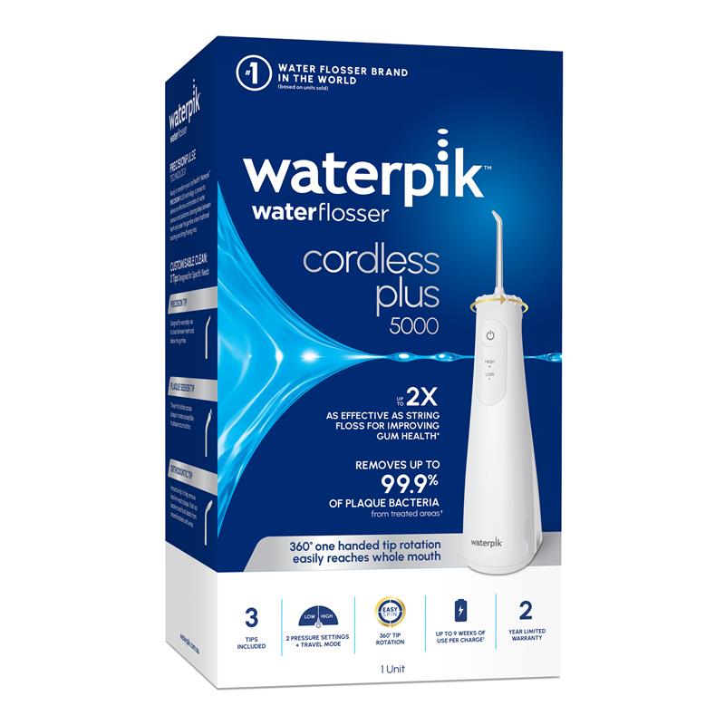 Waterpik Cordless Plus 5000 Water Flosser White