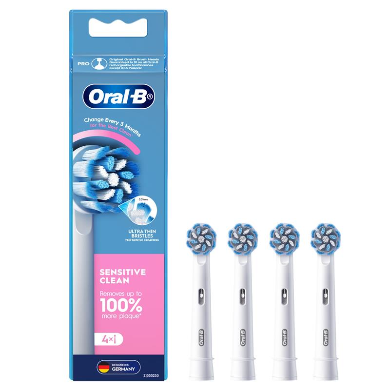 Oral-B Sensitive Clean Replacement Brush Heads
