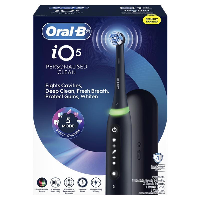Oral-B iO 5 Series Electric Toothbrush Black