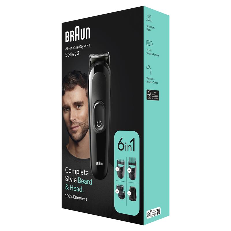 Braun 6 in 1 Multi Grooming Kit MGK3420
