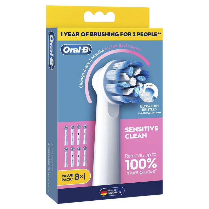 Oral-B Sensitive Clean Replacement Brush Heads