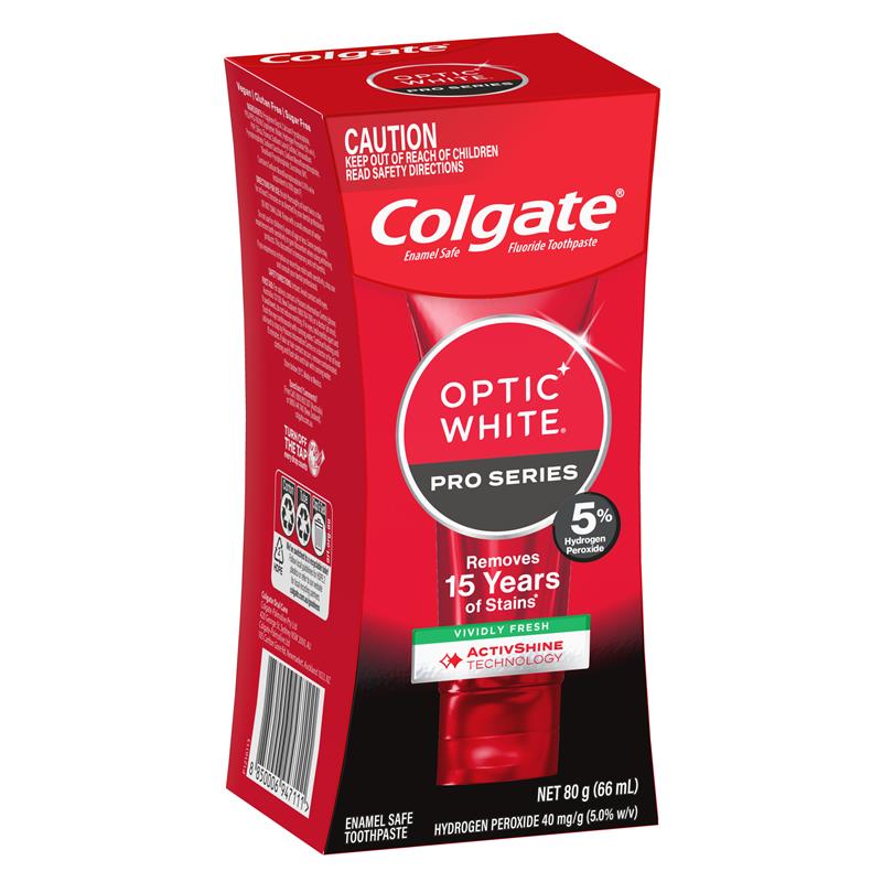 Colgate Optic White Pro Series Whitening Toothpaste 80g