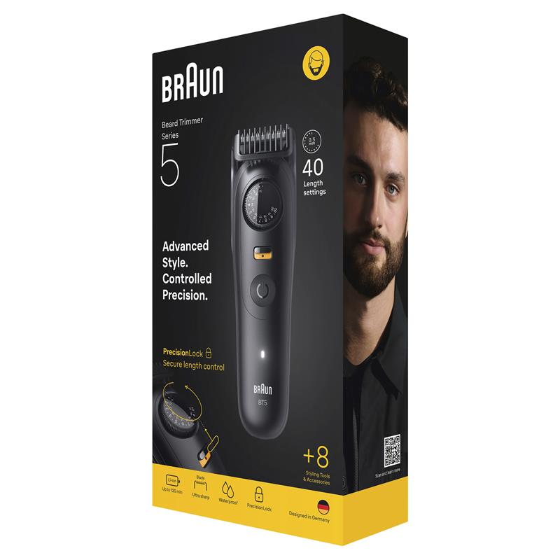 Braun Series 5 Beard Trimmer with 8 Tools BT5560