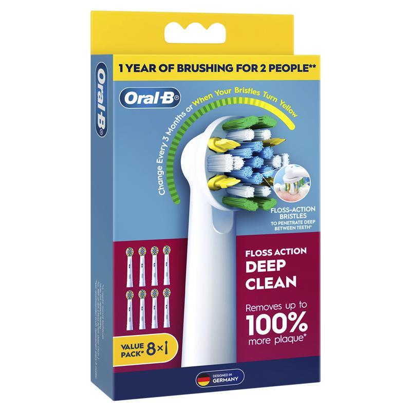 Oral-B Floss Action Replacement Brush Heads