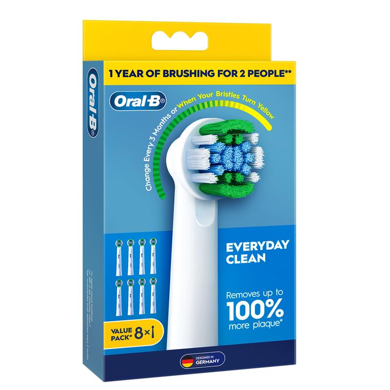 Oral-B Everyday Clean Replacement Brush Heads