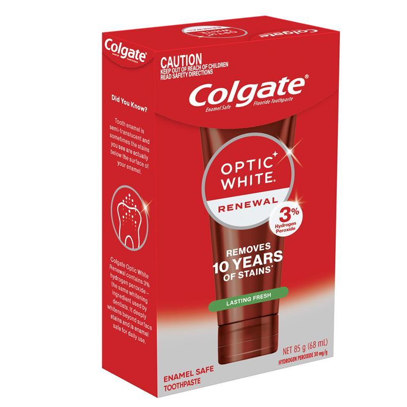 Colgate Optic White Renewal Whitening Toothpaste 85g