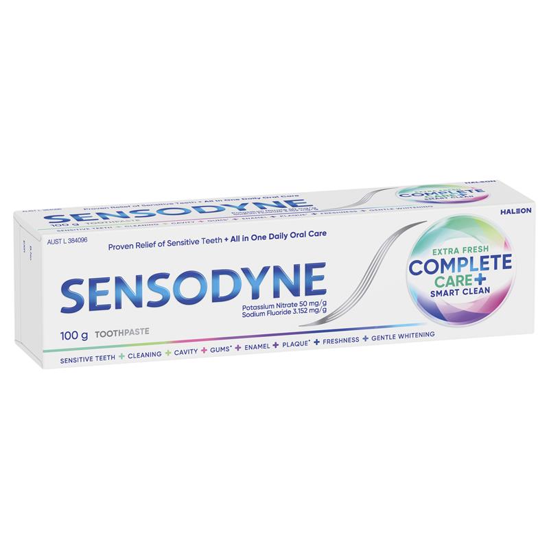 Sensodyne Complete Care Plus Smart Clean Toothpaste 100g