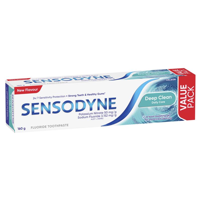Sensodyne Deep Clean Toothpaste 160g