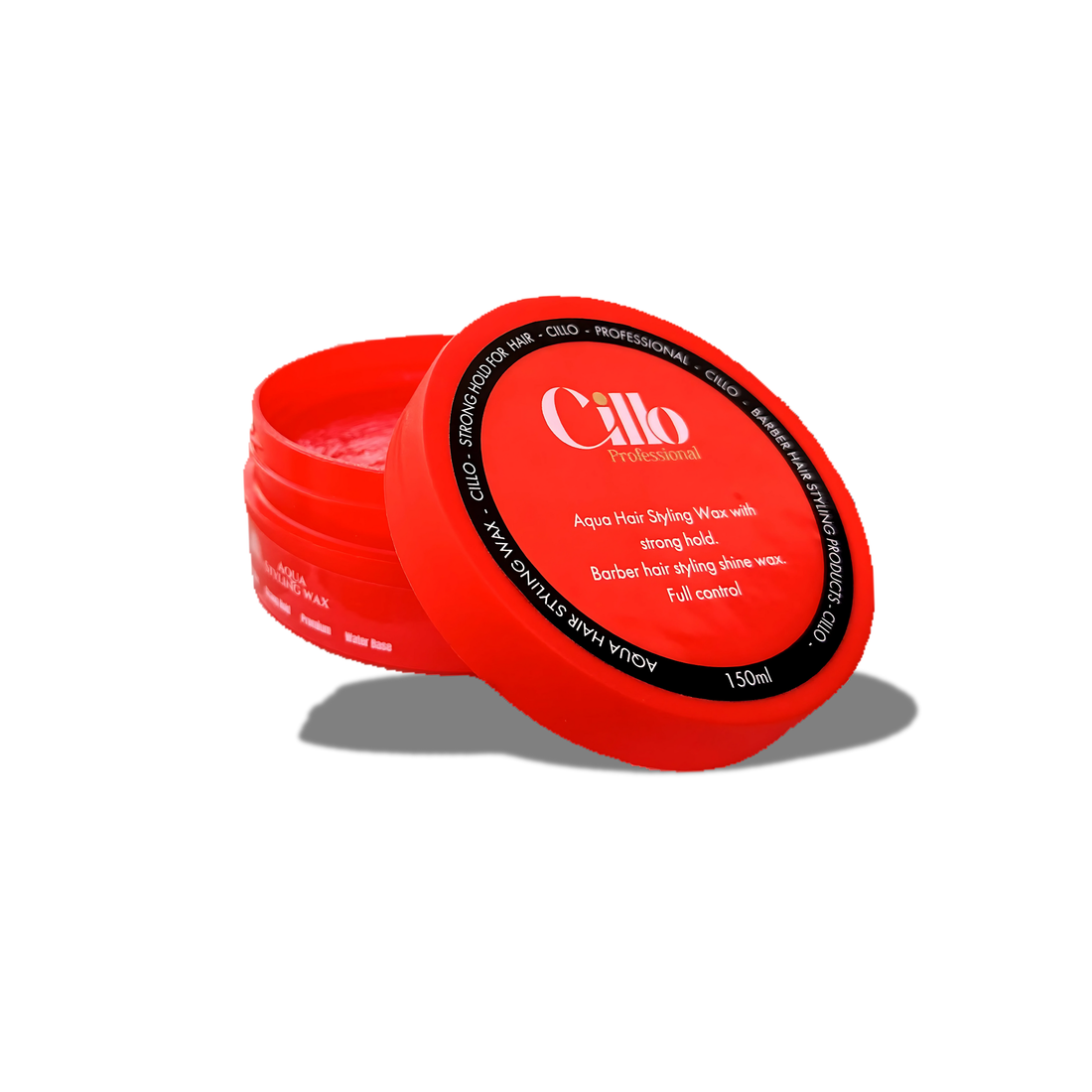 3x Cillo Red Hair Styling Aqua Wax – 150ml