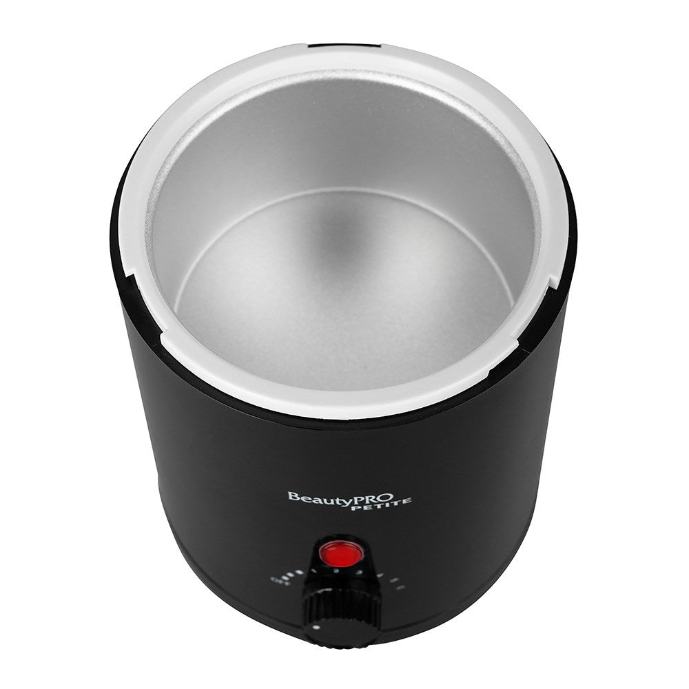 BeautyPRO Petite Wax Heater 200cc – Black Professional Wax Pot