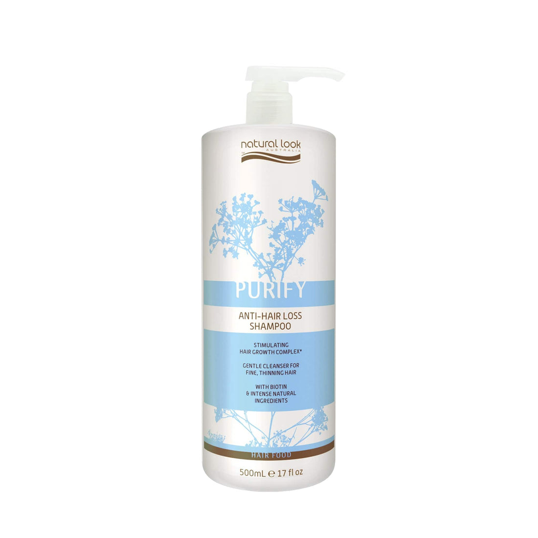 Natural Look PURIFY Anti-Hair Loss Shampoo 500 And Hair & Scalp Conditioner 1 L