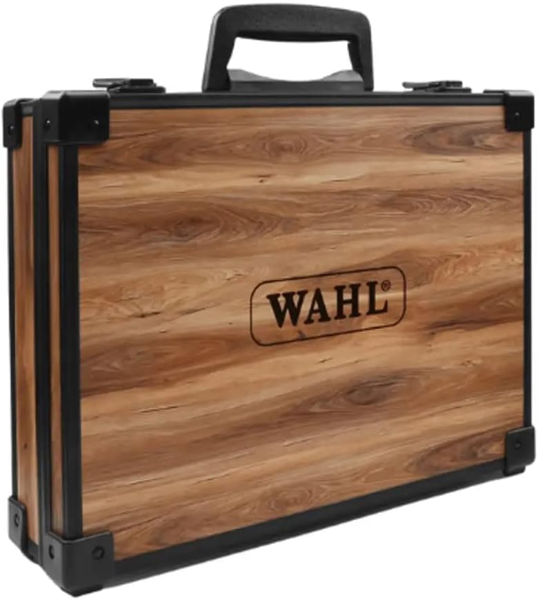Wahl Barber Wooden Briefcase Lockable