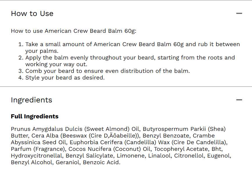 American Crew Beard Balm 60g