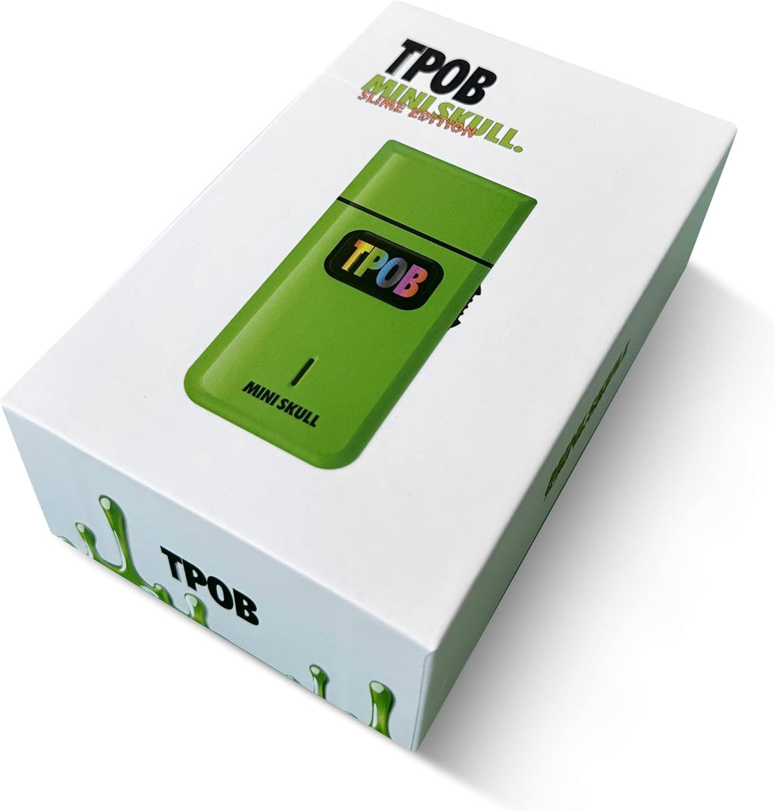 TPOB Mini Skull Single Shaver – Slime Green Pocket Shaver 9000 RPM NBHS