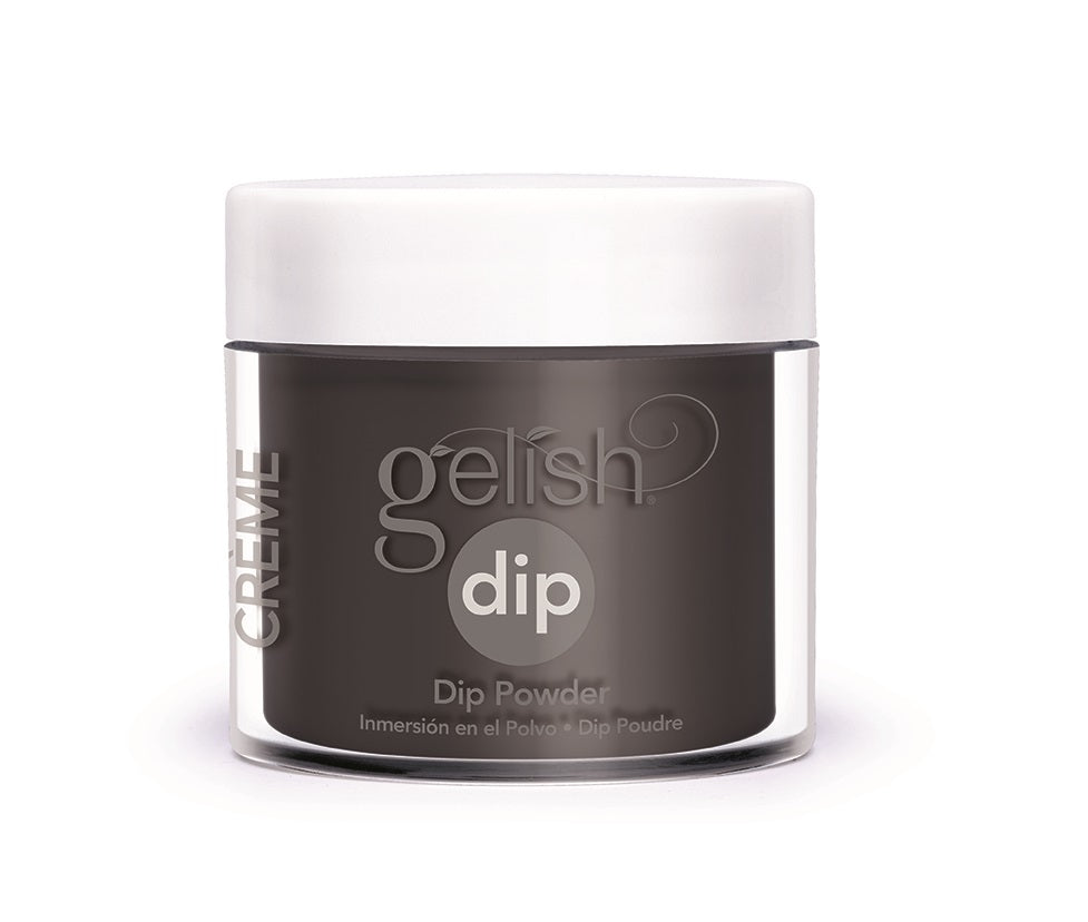 Gelish Dip & Brush Powder 23g - Black Shadow