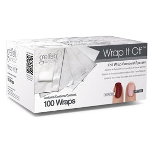Gelish Wrap It Off Foil Removal Wraps 100 Pack