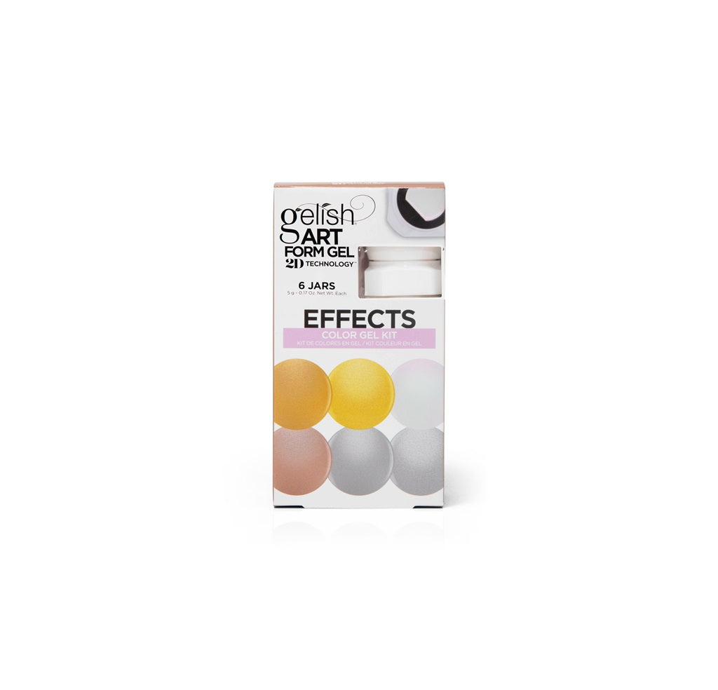 Gelish Art Form Effects Colour Gel Kit