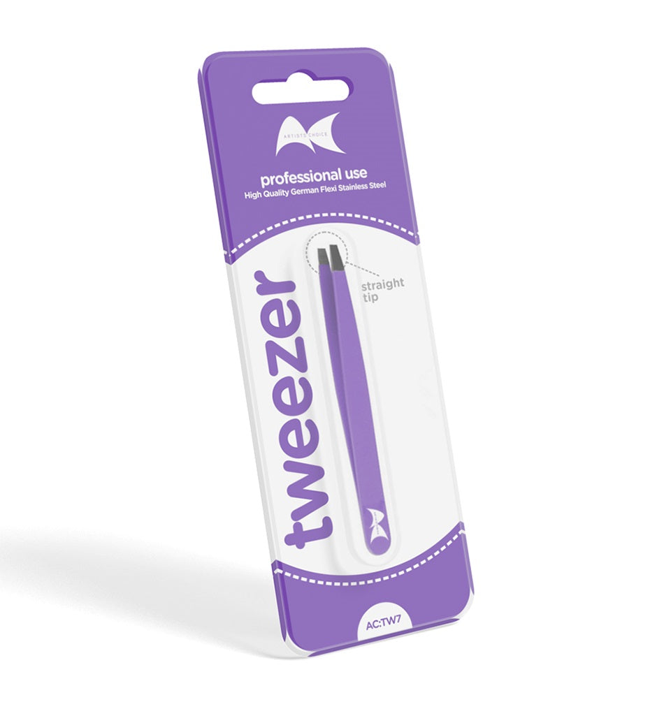Artists Choice Tweezer No. 7 Straight Tip Purple
