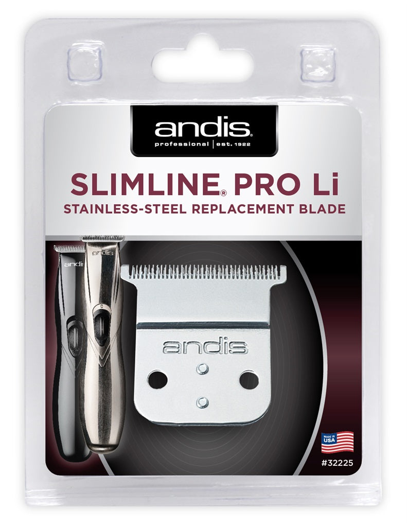 Andis Slimline Pro D8 Stainless Steel Replacement Trimmer Blade #32225-SS