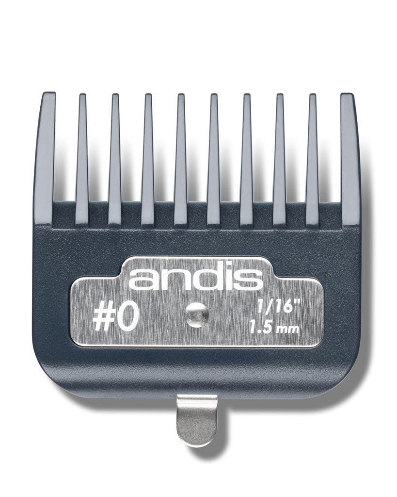 Andis Master Premium Metal Clip Comb Size 0 #33660