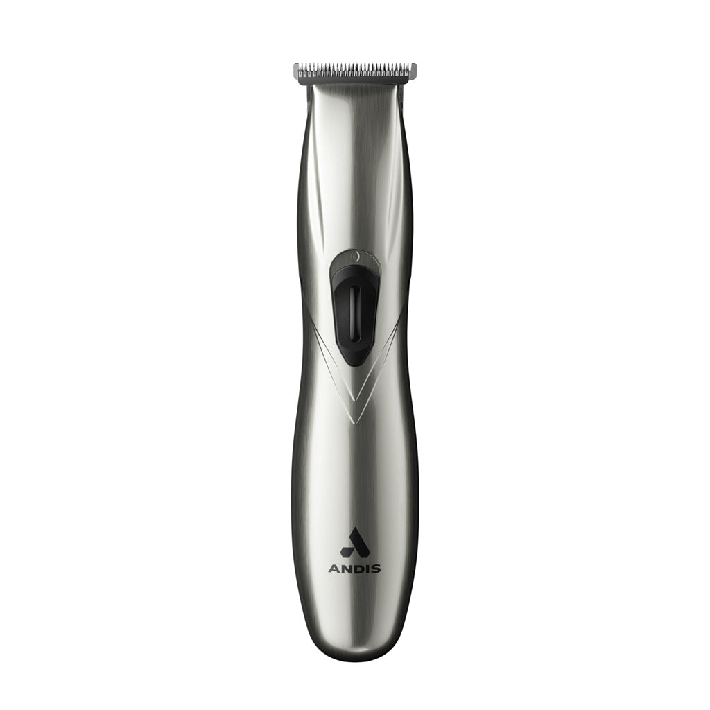 Andis Slimline Pro Li Cordless T-Blade Trimmer Chrome D-8 #32835