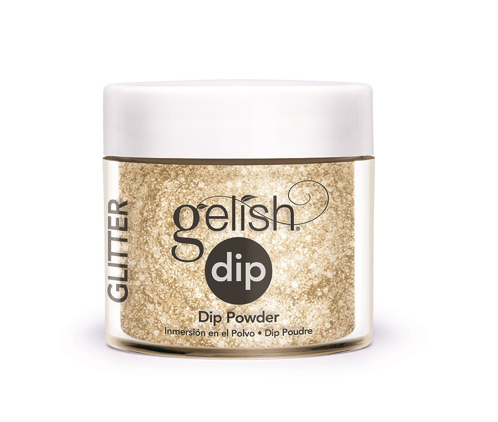 Gelish Dip & Brush Powder 23g - All That Glitters Is Gold