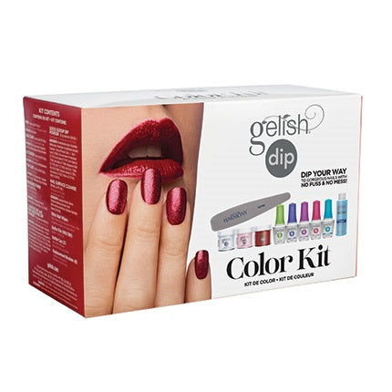 Gelish Dip & Brush Dip System Colour Kit
