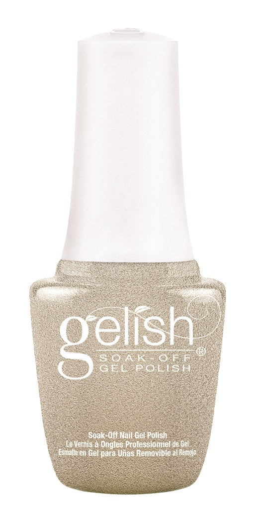 Gelish Mini Soak Off Gel Polish 9ml - Give Me Gold