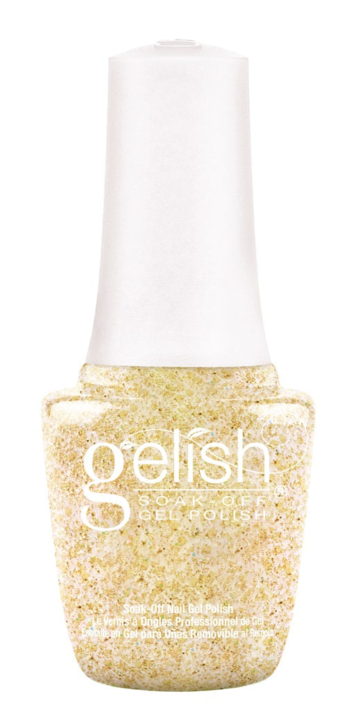 Gelish Mini Soak Off Gel Polish 9ml - All That Glitters Is Gold