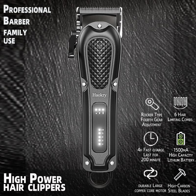 NBHS Barber Professional Hair Clippers for Men