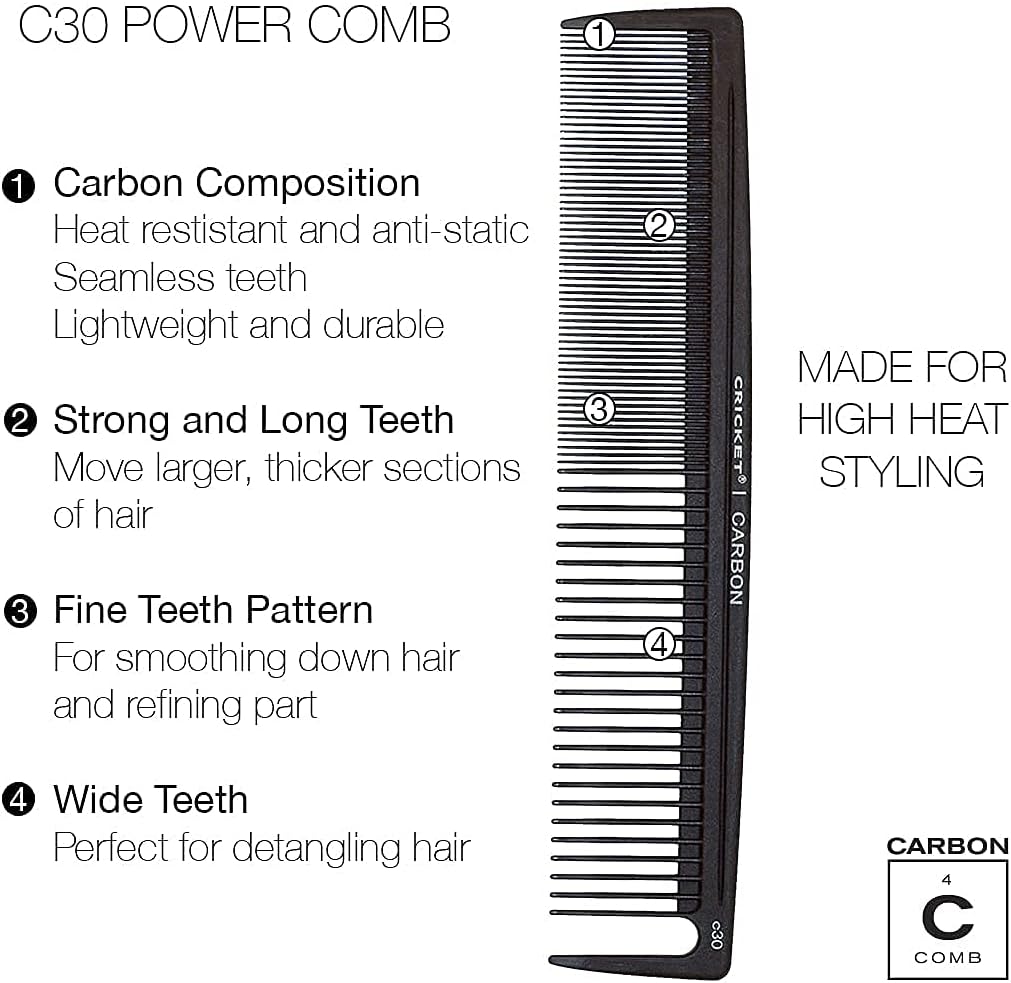 Cricket Carbon C30 Comb
