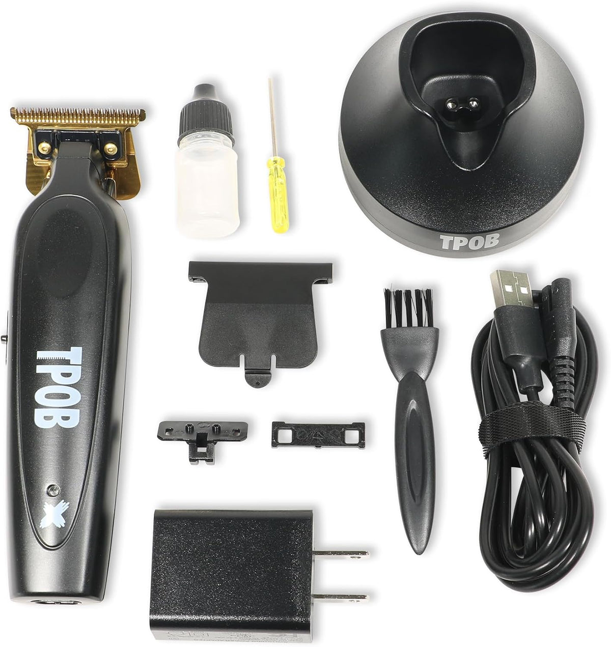 TPOB Black X Trimmer – NBHS Professional Precision Trimmer with Stand