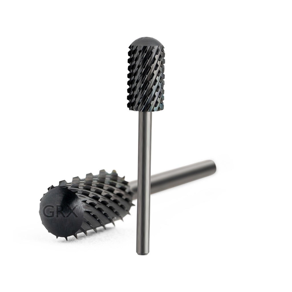 Gelish Go File Drill Bit 3/32 - Super 2X Coarse Smooth Round Top Large Barrel