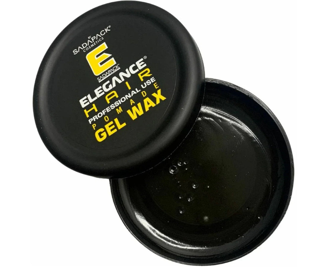 3x Elegance Hair Gel Wax Transparent Gold Pomade - 140g