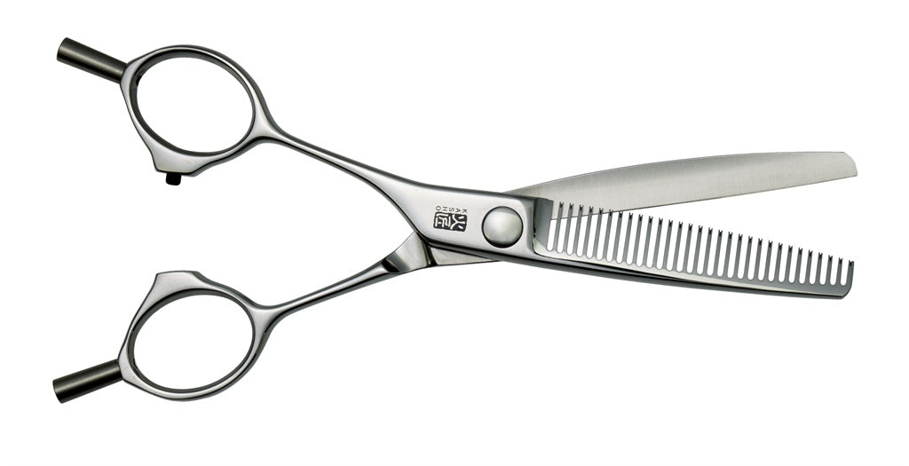 Kasho KTL-30AB Straight Thinning Scissors 6.0 Inch, 30 Teeth