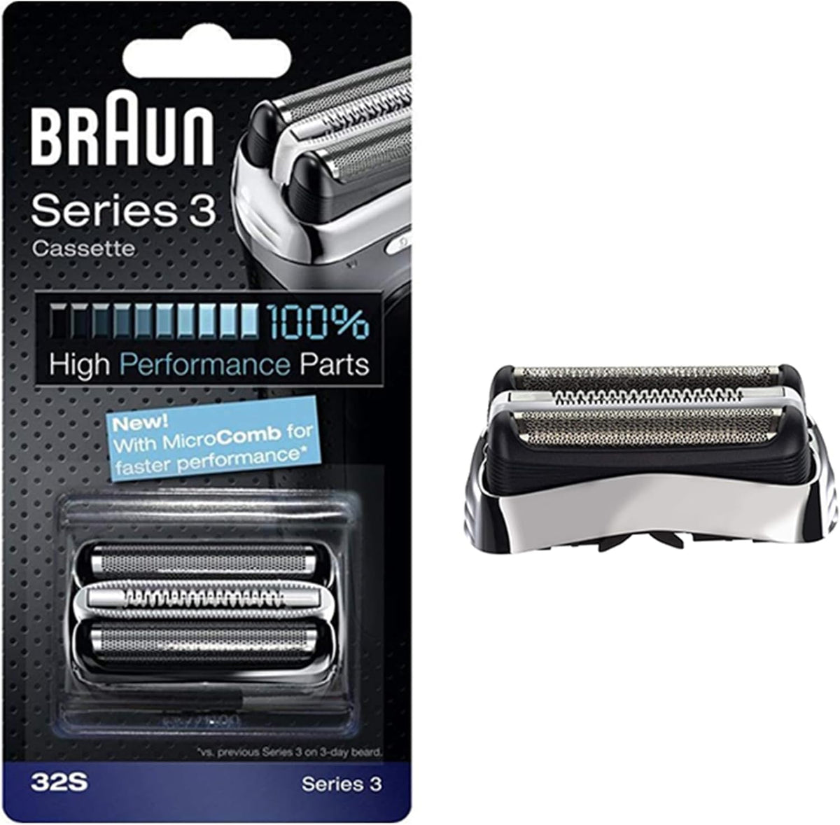 Braun Series 8 Replacement Shaver Head 83M