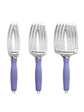 Olivia Garden Finger Brush Vented Hair Brush Combo w/ Gift Bag