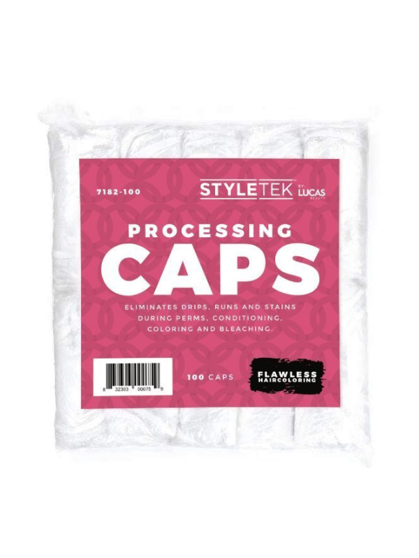 Styletek Perfect Fit Processing Caps (100 Count)