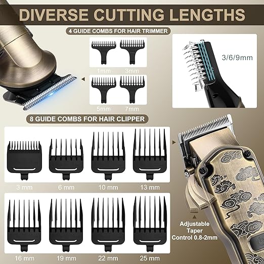 NBHS Professional Hair Clippers for Men Beard Trimmer
