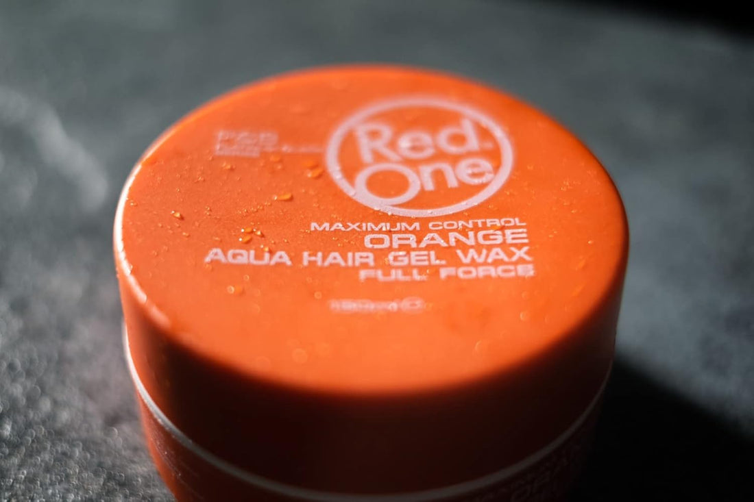 3 x RedOne Orange Aqua Hair Styling Wax Full Force | 150 ml | Red One Wax