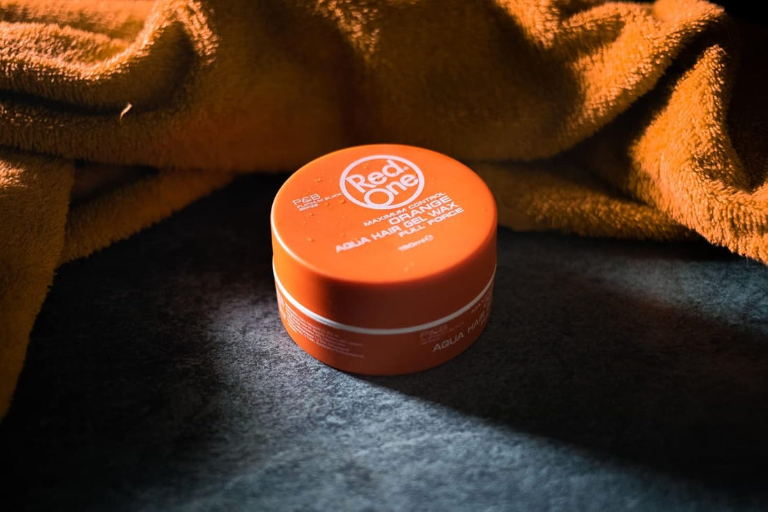 3 x RedOne Orange Aqua Hair Styling Wax Full Force | 150 ml | Red One Wax