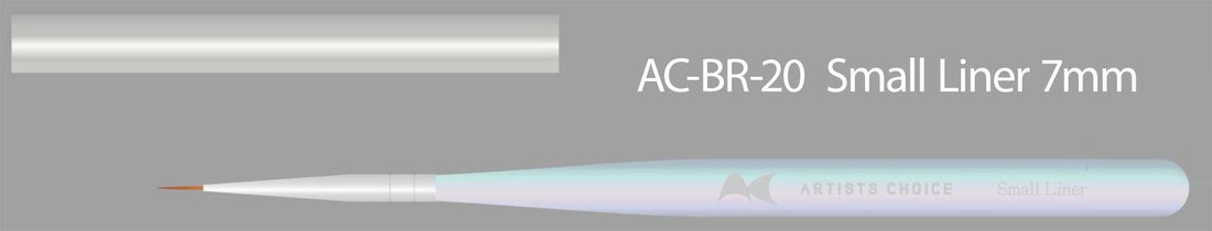 Artists Choice Aurora Gel Small Liner Brush No. 20