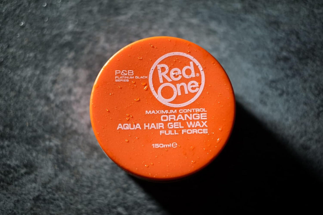 3 x RedOne Orange Aqua Hair Styling Wax Full Force | 150 ml | Red One Wax