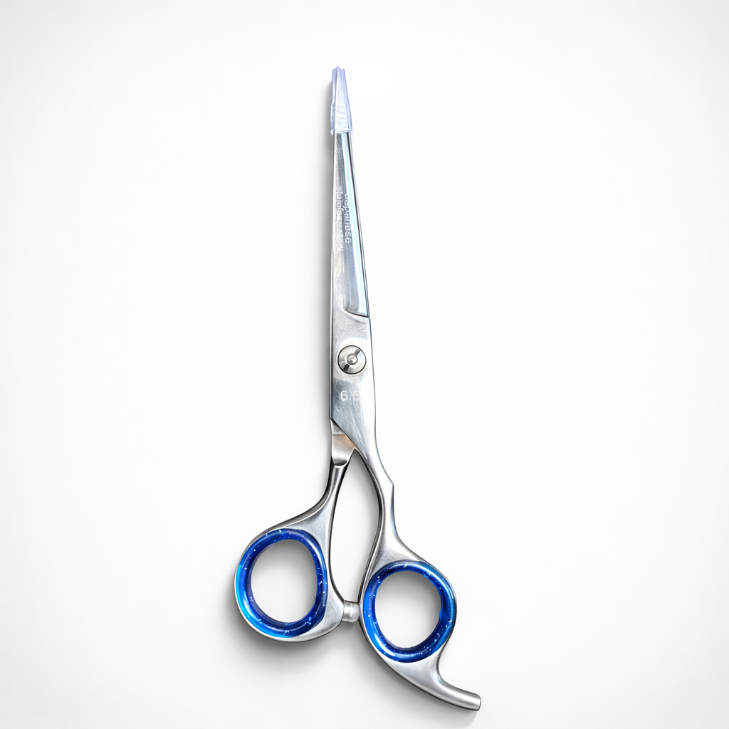 Black Hair Cutting Scissors And Thinners Set 6.0 Inch