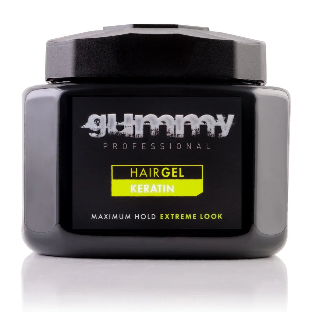 Gummy Hair Styling Gel – 700ml Keratin