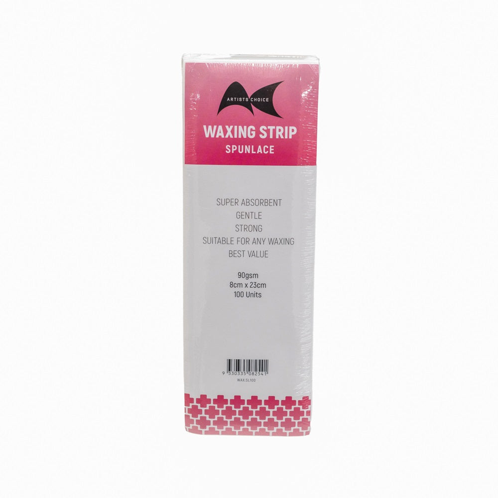Artists Choice Spunlace Waxing Strips 90gsm 100 Pack