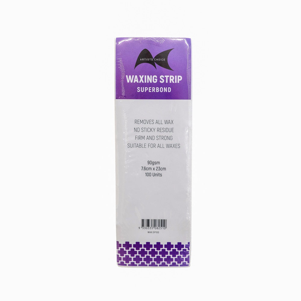 Artists Choice Superbond Waxing Strips 90gsm 100 Pack