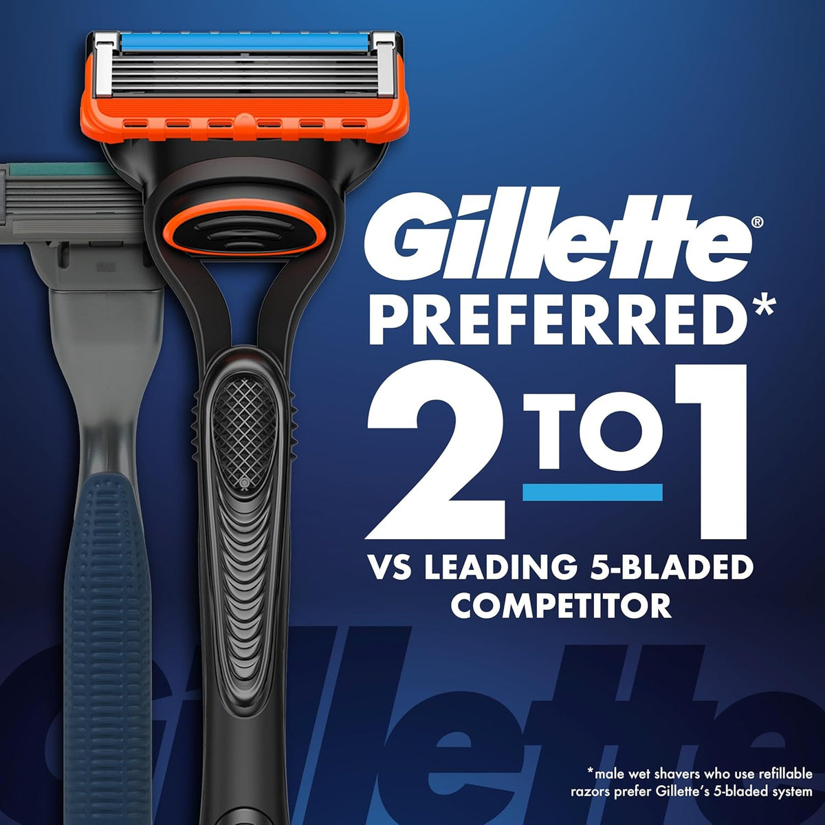 Gillette Fusion5 Razor Blade Refills 12 Pack